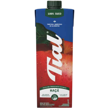SUCO TIAL MAÇA NATURAL ZERO AÇUCAR 1L