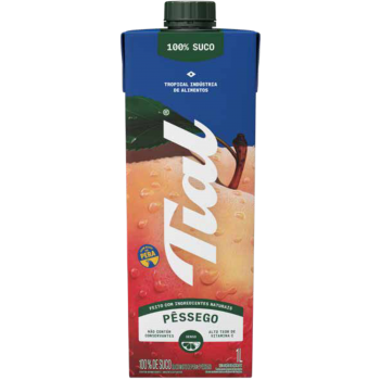 SUCO TIAL PÊSSEGO ZERO AÇUCAR 1L