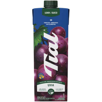 SUCO TIAL UVA NATURAL ZERO AÇUCAR 1L