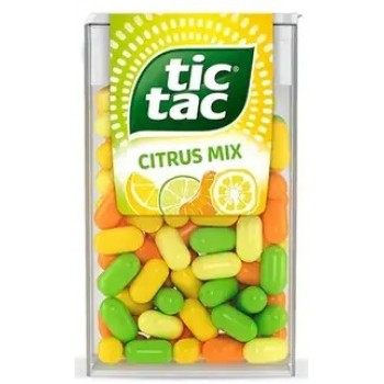 BALA TIC TAC CITRUS MIX 14,5G