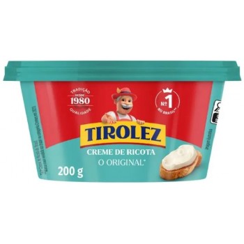 CREME DE RICOTA TIROLEZ 200G