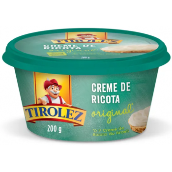 CREME DE RICOTA TIROLEZ 200G