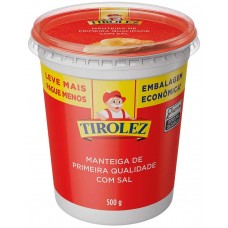 MANTEIGA TIROLEZ COM SAL 500G