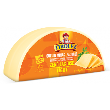 QUEIJO MINAS PADRAO LIGHT ZERO LACTOSE TIROLEZ KG