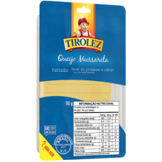 QUEIJO MUÇARELA TIROLEZ FATIADO 150G