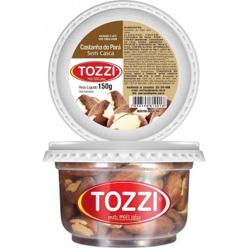 CASTANHA DO PARÁ TOZZI SEM CASCA POTE 150G