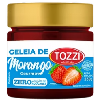 GELEIA TOZZI DE MORANGO ZERO 230G