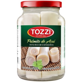 PALMITO DE AÇAÍ TOZZI INTEIRO 300G