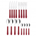 FAQUEIRO TRAMONTINA LEME VERMELHO POTE 20 PCS FAQUEIRO TRAMONTINA LEME VERMELHO POTE 20 PCS