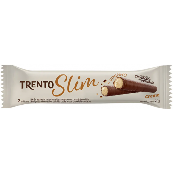 WAFER RECHEADO TRENTO SLIM CREME 20G