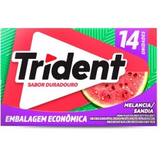 CHICLETE TRIDENT 14S MELANCIA 25,2G