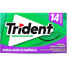 CHICLETE TRIDENT 14S MENTA 25,2G