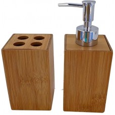 JOGO BANHEIRO BAMBU 2 PECAS TUUT REF.24383