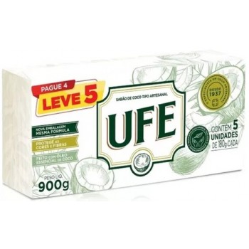 SABAO DE COCO UFE PACOTE LEVE5 PAGUE4 900 GR