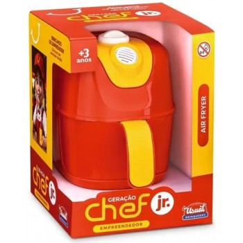 BRINQ. AIR FRYER CHEF JR C/SOM E LUZ  USUAL 18 CM