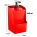 DISPENSER PORTA DETERGENTE UZ VERMELHO UN