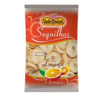 SEQUILHOS VALEDOURO LARANJA 300 GR