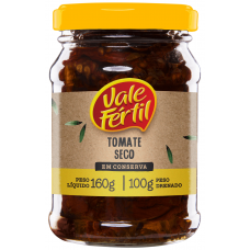 TOMATE SECO VALE FERTIL VIDRO 100 GR