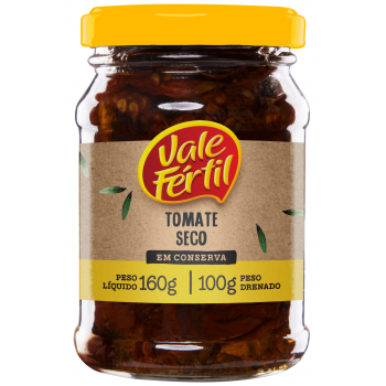 TOMATE SECO VALE FERTIL VIDRO 100 GR