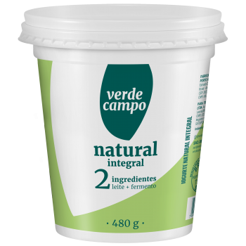 IOGURTE VERDE CAMPO NATURAL INTEGRAL 480 G