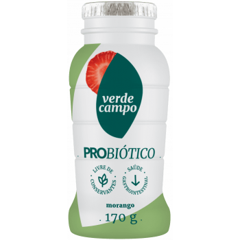 IOGURTE VERDE CAMPO PROBIOTICO MORANGO 170G