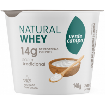 IOGURTE VERDE CAMPO WHEY TRADI. 14G PROT. 140G IOGURTE VERDE CAMPO WHEY TRADI. 14G PROT. 140G