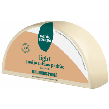 QUEIJO MINAS PADRAO LIGHT VERDE CAMPO KG