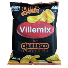 BATATA CHIPS VILLEMIX CHURRASCO 30 GR
