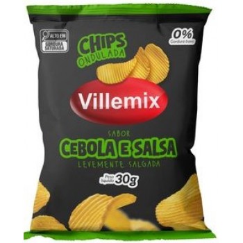 BATATA CHIPS VILLEMIX SALSA E CEBOLA 30 GR