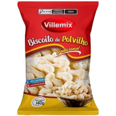 BISCOITO DE POLVILHO TRADICIONAL VILLEMIX 140G