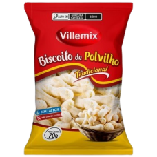 BISCOITO DE POLVILHO TRADICIONAL VILLEMIX 70G