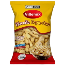 BISCOITO VILLEMIX  PAPA OVO 140G