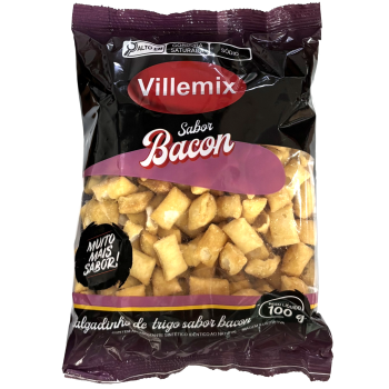 SALGADINHO VILLEMIX BACON 100G
