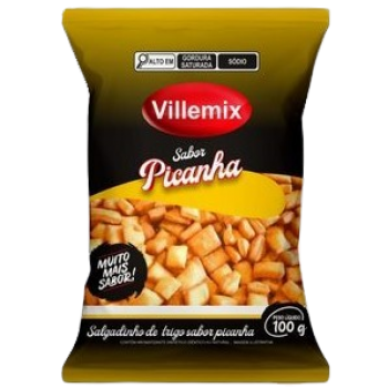 SALGADINHO VILLEMIX PICANHA 100G