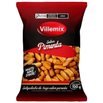 SALGADINHO VILLEMIX PIMENTA 100G
