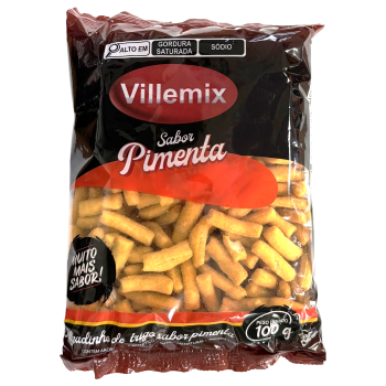 SALGADINHO VILLEMIX PIMENTA 100G