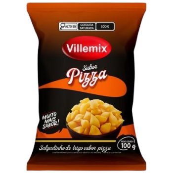 SALGADINHO VILLEMIX PIZZA 100G