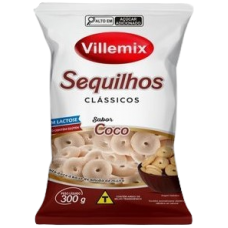 SEQUILHOS VILLEMIX CLASSICOS COCO 300G