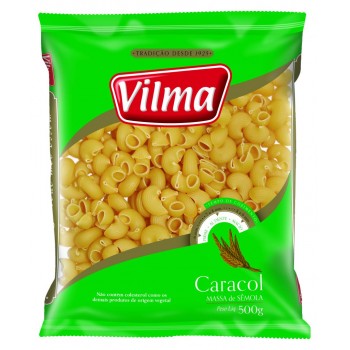 MACARRAO VILMA CARACOL 500G