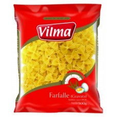 MACARRAO VILMA GRAVATA C/OVOS 500G