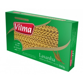 MACARRAO VILMA LASANHA SEMOLA 500GR