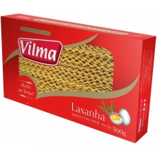 MACARRÃO VILMA LASANHA C/OVOS 500G