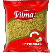 MACARRÃO VILMA LETRINHAS C/OVOS 500G