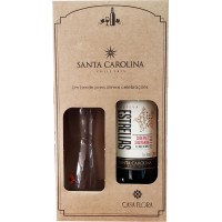 KIT VINHO CHILENO ESTRELLAS MINI DECANTER 750 ML