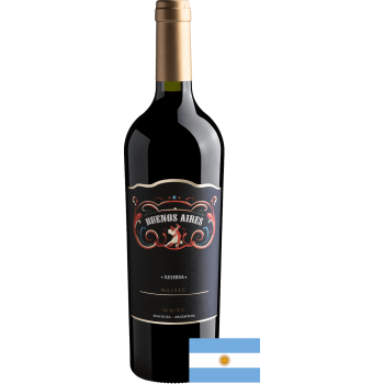 VINHO ARGENTINO BUENOS AIRES RESERVA MALBEC 750ML