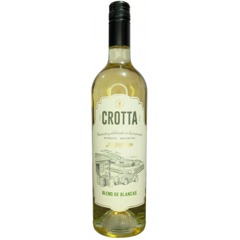 VINHO ARGENTINO CROTTA BLEND DE BLANCAS 750ML