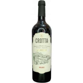 VINHO ARGENTINO CROTTA MALBEC 750ML