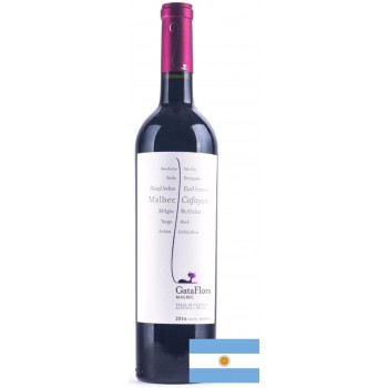 VINHO ARGENTINO GATA FLORA MALBEC 750 ML