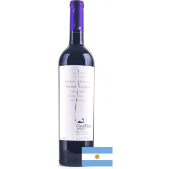 VINHO ARGENTINO GATA FLORA TANAT 750 ML