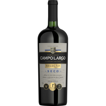 VINHO CAMPO LARGO SELECAO TINTO SECO 1 LT